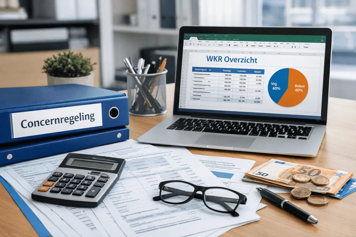 wat is de werking van een concernregeling voor de wkr